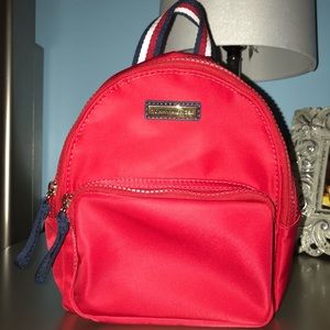 tommy hilfiger red mini backpack